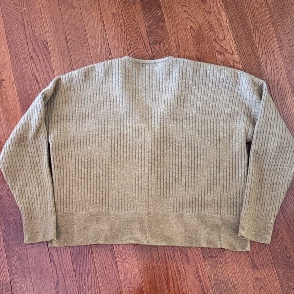 Madewell Camel Button-Up Cardigan, M - Picture 3 of 7